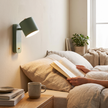 Metal Rotating Cylinder Wall Sconce