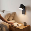 Metal Rotating Cylinder Wall Sconce