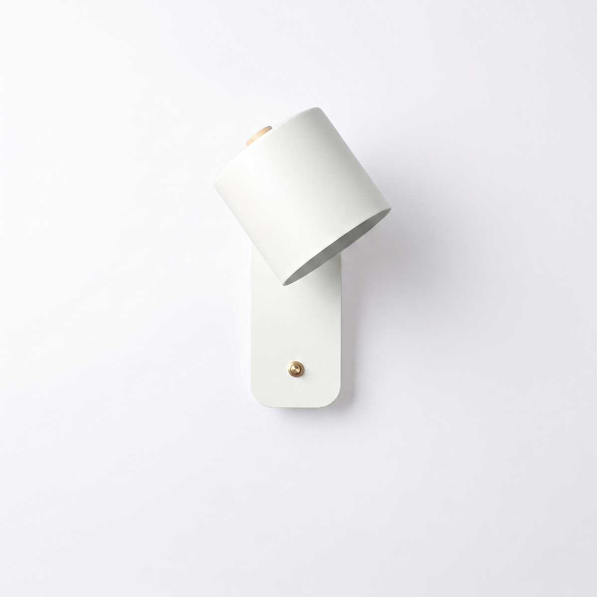 Metal Rotating Cylinder Wall Sconce