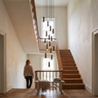 Metal Cylinder Orbit Cluster Pendant Light