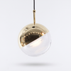 Glass Orb Cascade Chandelier