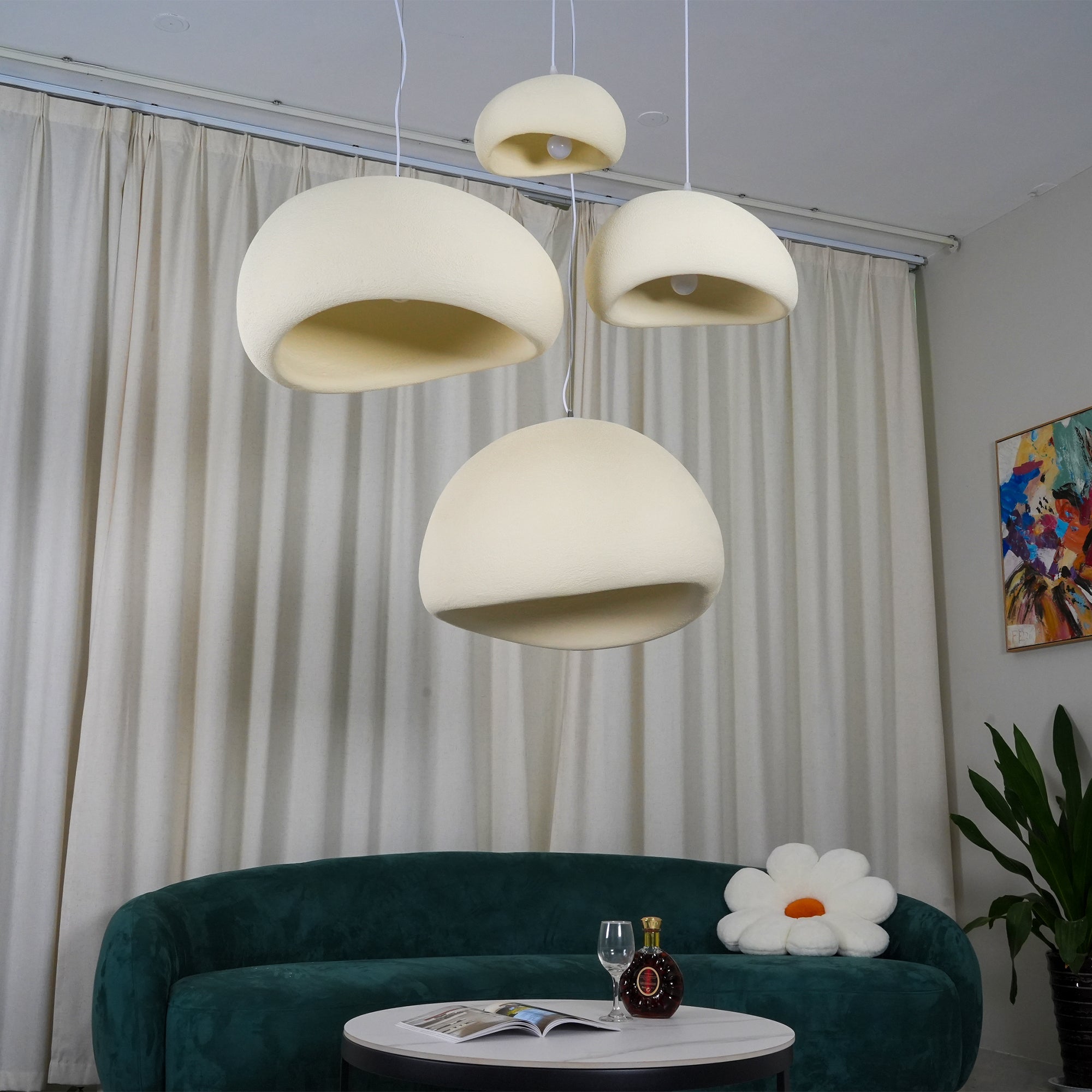 Calvrane Sculptural Cloud Pendant Light