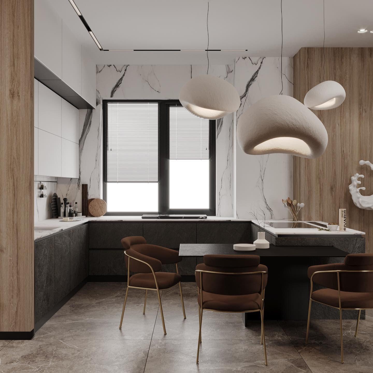 Calvrane Sculptural Cloud Pendant Light