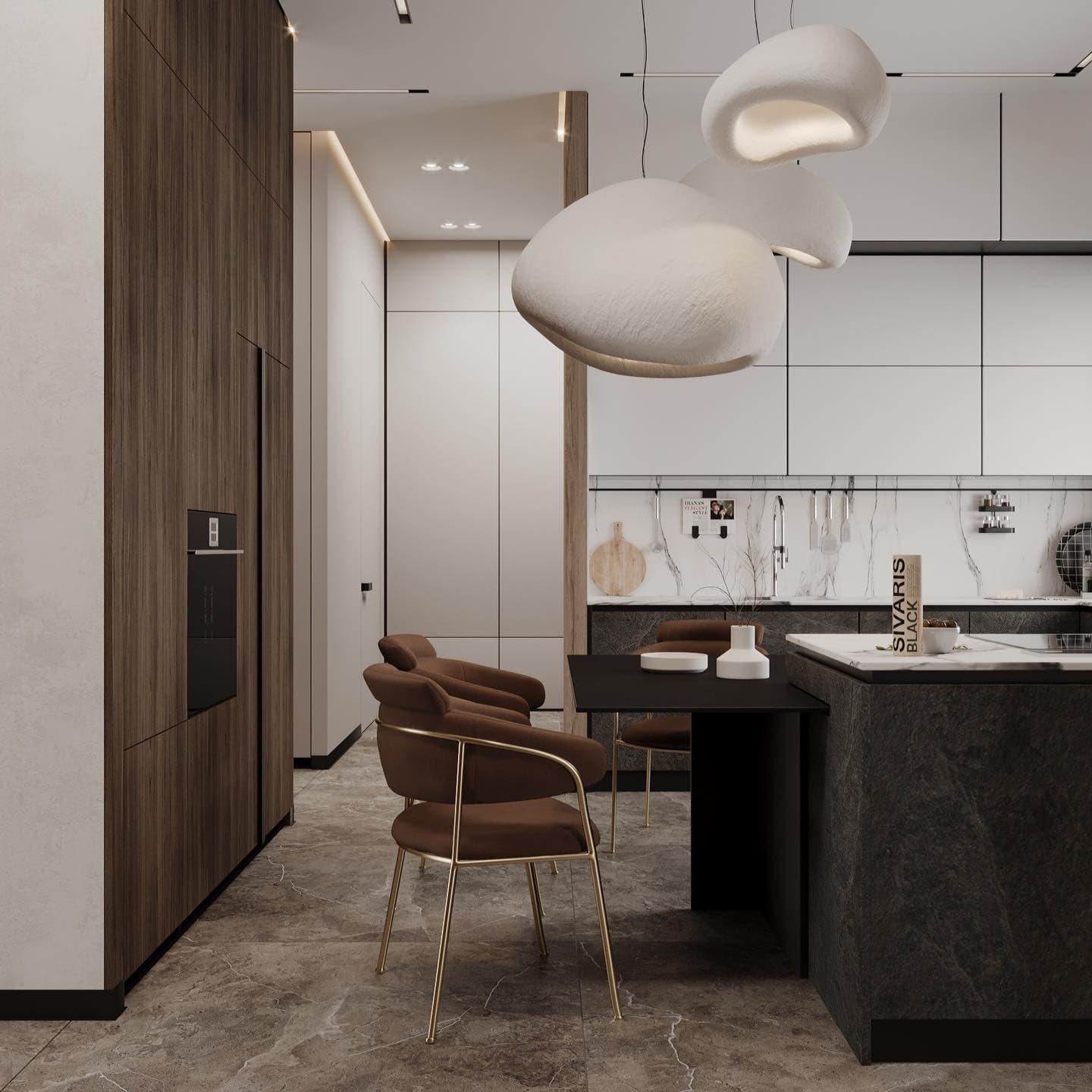 Calvrane Sculptural Cloud Pendant Light