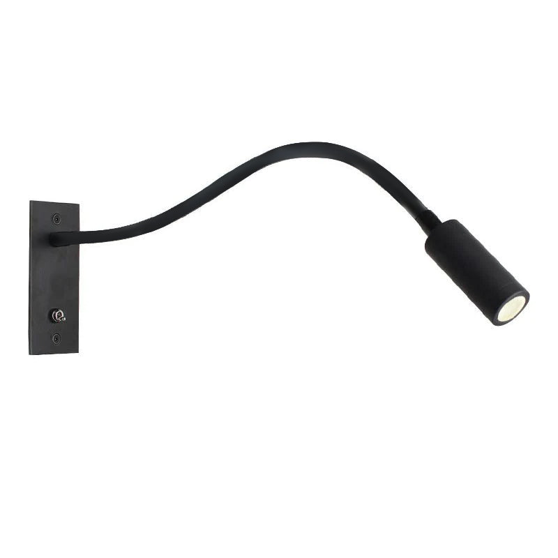 Modern Adjustable Gooseneck LED Reading Wall Sconce
