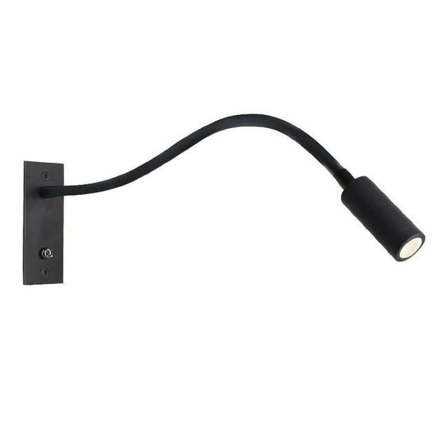 Modern Adjustable Gooseneck LED Reading Wall Sconce