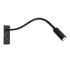 Modern Adjustable Gooseneck LED Reading Wall Sconce