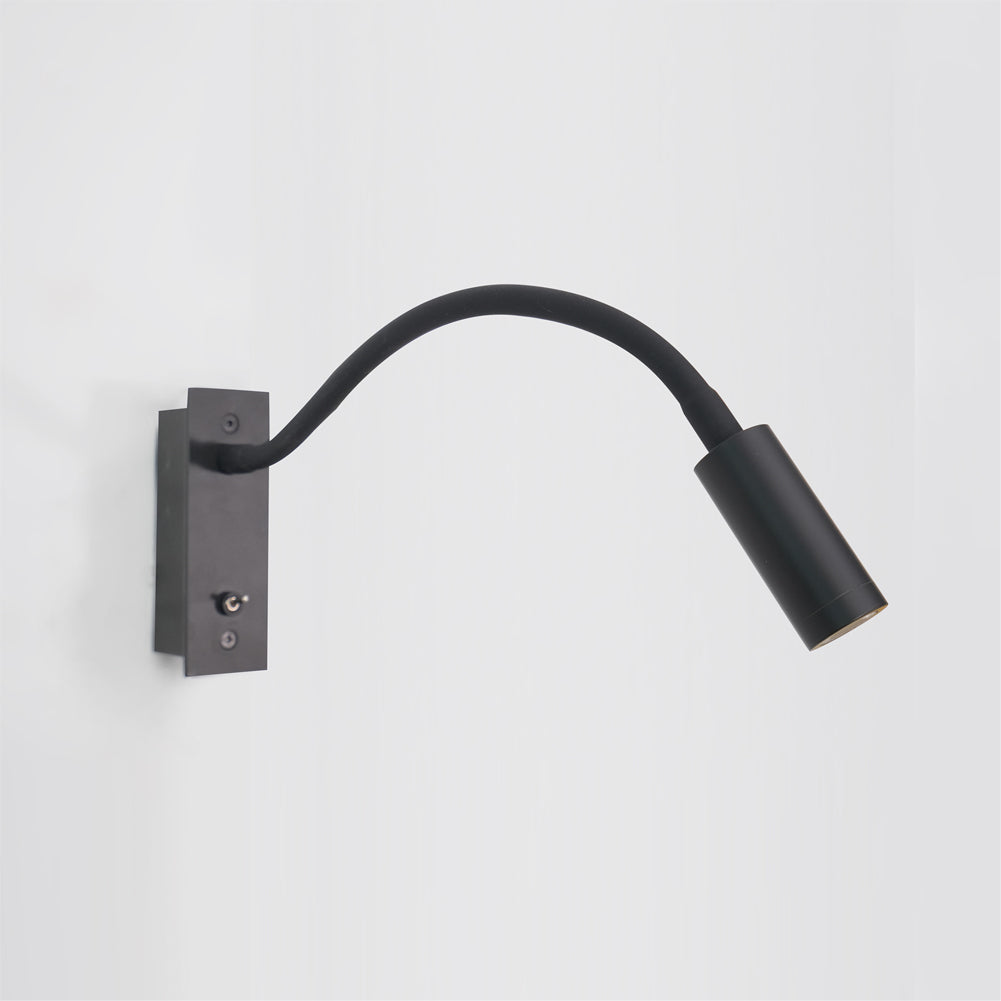 Modern Adjustable Gooseneck LED Reading Wall Sconce