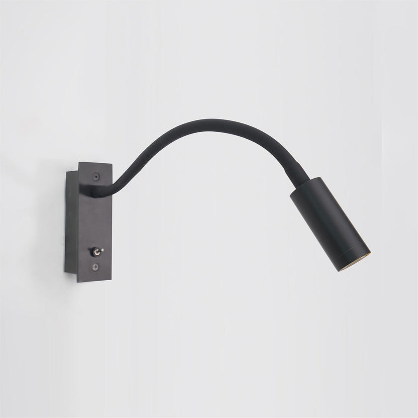 Modern Adjustable Gooseneck LED Reading Wall Sconce