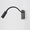 Modern Adjustable Gooseneck LED Reading Wall Sconce