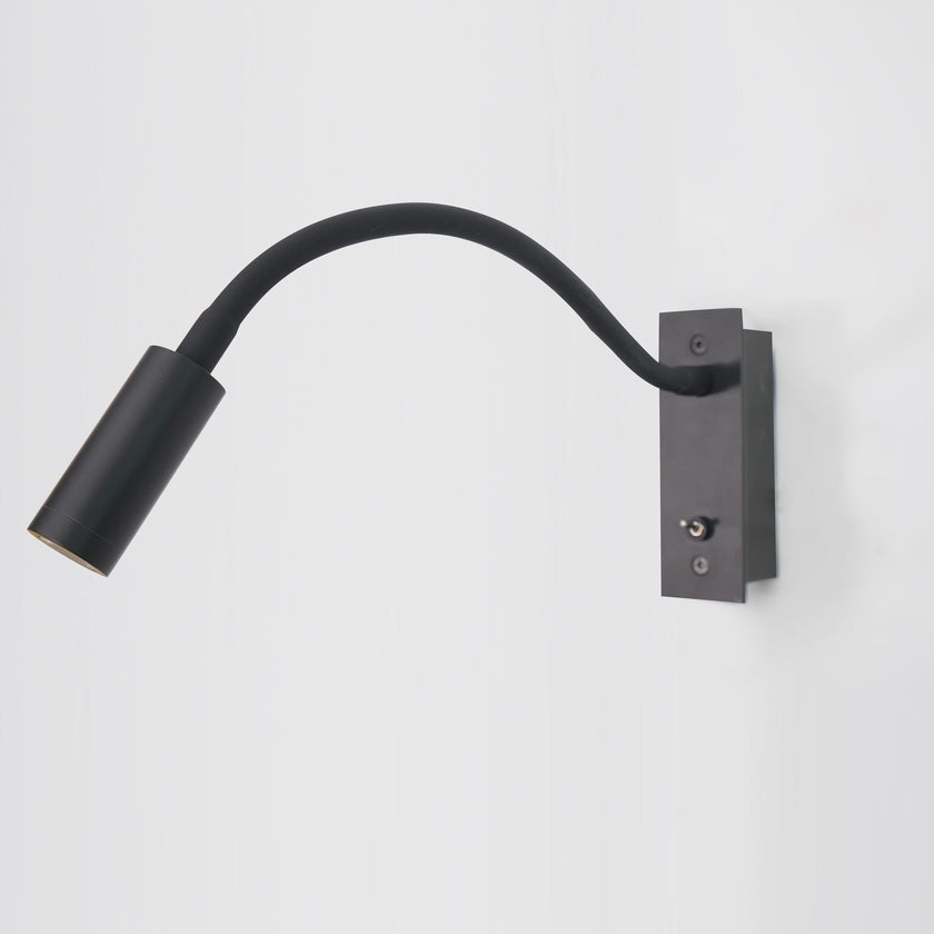 Modern Adjustable Gooseneck LED Reading Wall Sconce