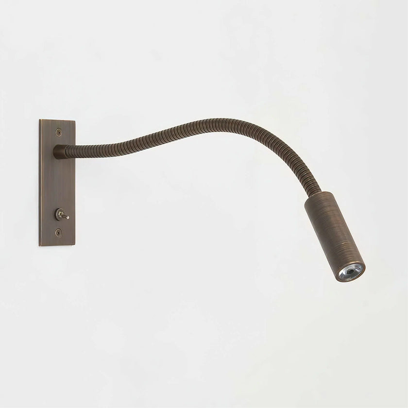 Modern Adjustable Gooseneck LED Reading Wall Sconce