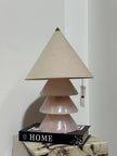 Calvrane Marble Pyramid Table Lamp
