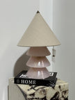 Calvrane Marble Pyramid Table Lamp