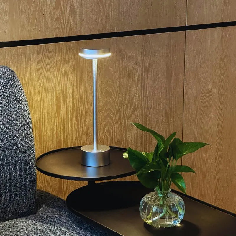 Rechargeable Contemporary Cordless LED Table Lamp