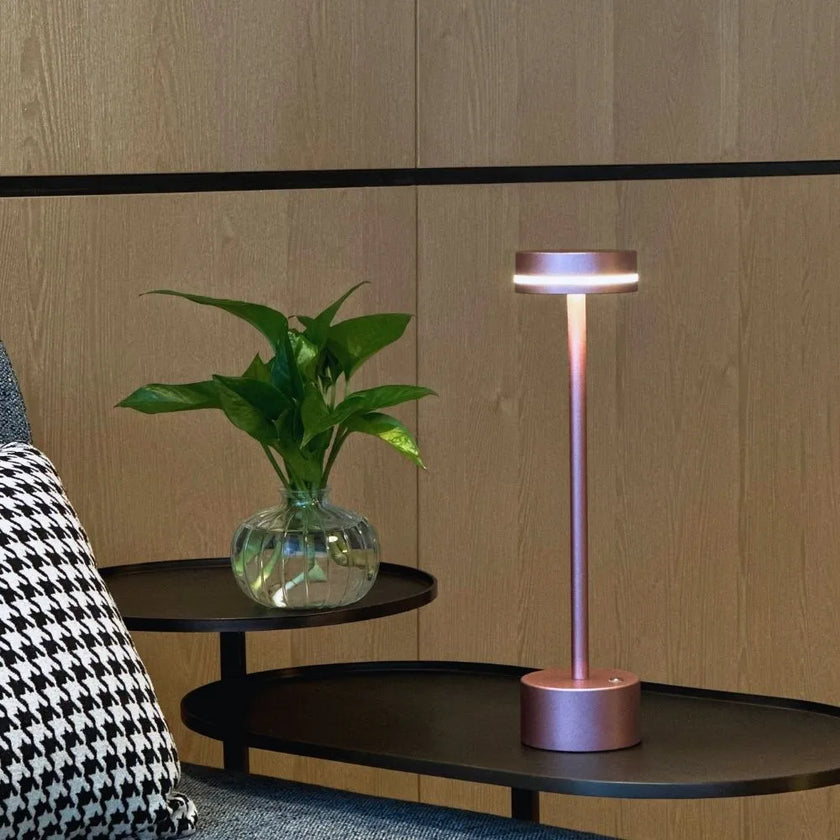Rechargeable Contemporary Cordless LED Table Lamp
