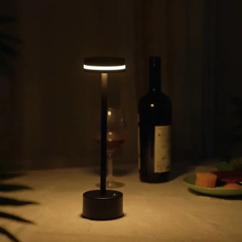 Rechargeable Contemporary Cordless LED Table Lamp