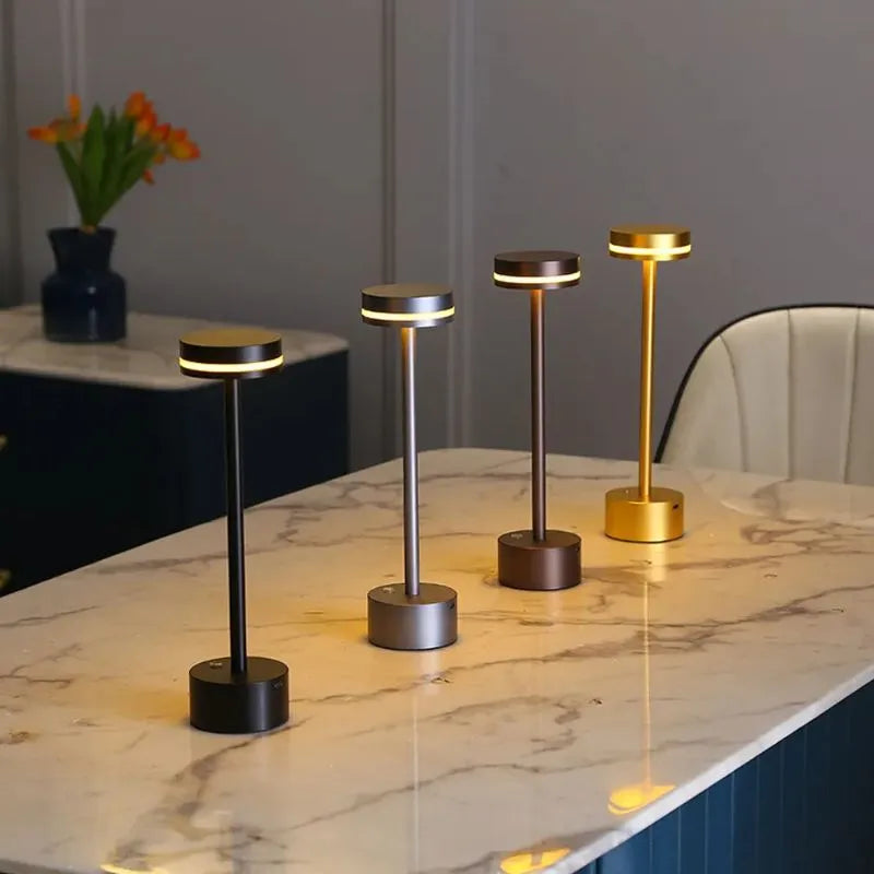 Rechargeable Contemporary Cordless LED Table Lamp