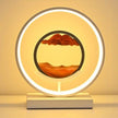 Modern Liquid Sand Disc LED Ambient Table Lamp